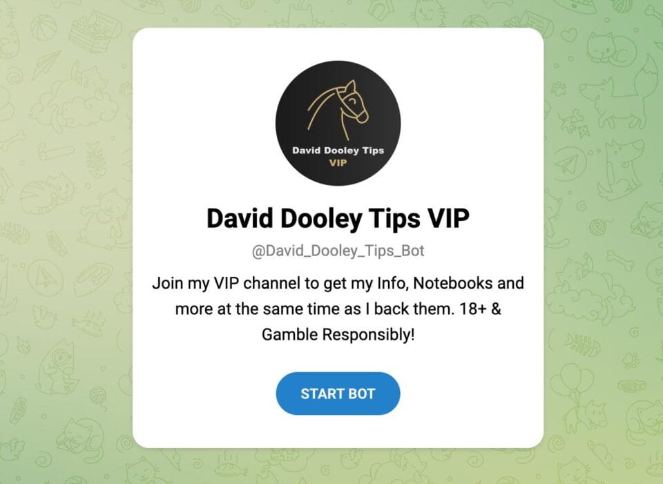David Dooley Tips VIP Horse Racing Telegram Channel